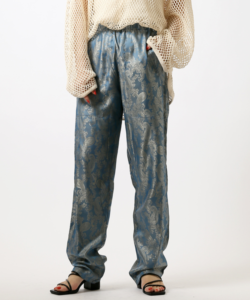 JOINT WORKS（ジョイントワークス）の「【REGENCY WORKS/リージェンシーワークス】 W003 シェフカーゴトラウザー31Lパンツ（その他パンツ・レディース・ライトブルー/オレンジ・FREE）」の2枚目の写真