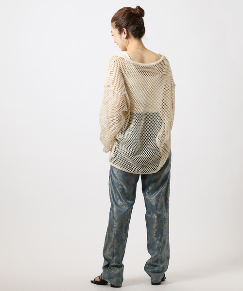 JOINT WORKS（ジョイントワークス）の「【REGENCY WORKS/リージェンシーワークス】 W003 シェフカーゴトラウザー31Lパンツ（その他パンツ・レディース・ライトブルー/オレンジ・FREE）」の4枚目の写真
