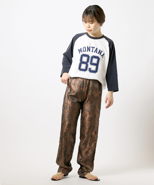 JOINT WORKS（ジョイントワークス）の「【REGENCY WORKS/リージェンシーワークス】 W003 シェフカーゴトラウザー31Lパンツ（その他パンツ・レディース・ライトブルー/オレンジ・FREE）」の9枚目の写真