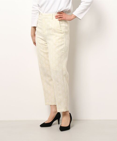 Te chichi（テチチ）の「アラベスク柄テーパードパンツ（その他パンツ・レディース・イエロー/ブルー・SMALL/MEDIUM）」の5枚目の写真