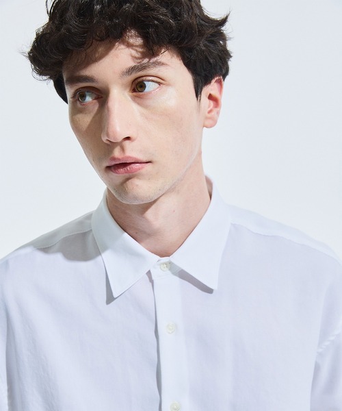 UNITED TOKYO（ユナイテッドトウキョウ）の「ドライタッチリネンライクLSシャツ（シャツ/ブラウス・メンズ・ホワイト/ブラック/ベージュ/ブルー/タン/グレー・1/2/3）」の12枚目の写真