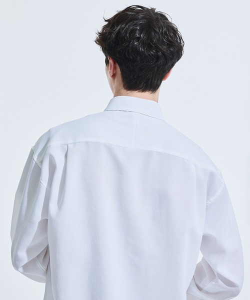 UNITED TOKYO（ユナイテッドトウキョウ）の「ドライタッチリネンライクLSシャツ（シャツ/ブラウス・メンズ・ホワイト/ブラック/ベージュ/ブルー/タン/グレー・1/2/3）」の16枚目の写真