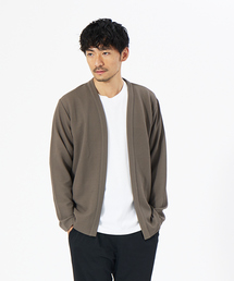 【アンサンブル対応】フクレ ジャガード セミショール カーディガン