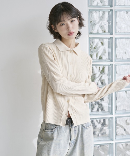 未使用♡ルネ♡スカラップカーディガン