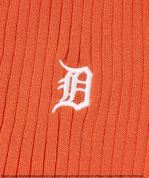 BACK TO THE FIELD（バック トゥー ザ フィールド）の「【MLB】ワンポイントロゴポロニット（ニット/セーター・レディース・ホワイト/ブラック/オレンジ・FREE）」の12枚目の写真