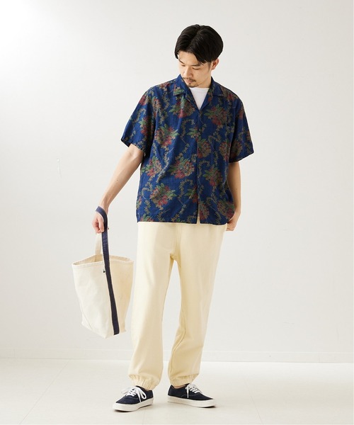 417 EDIFICE（フォーワンセブンエディフィス）の「【fosterr / フォスター】アスレティックリブパンツ（スウェットパンツ・メンズ・ネイビー/アイボリー/ブラック系その他・MEDIUM/LARGE）」の7枚目の写真