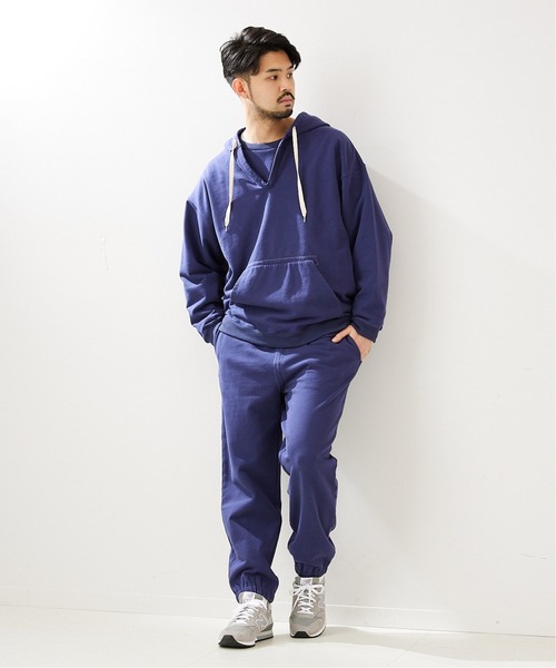 417 EDIFICE（フォーワンセブンエディフィス）の「【fosterr / フォスター】アスレティックリブパンツ（スウェットパンツ・メンズ・ネイビー/アイボリー/ブラック系その他・MEDIUM/LARGE）」の10枚目の写真