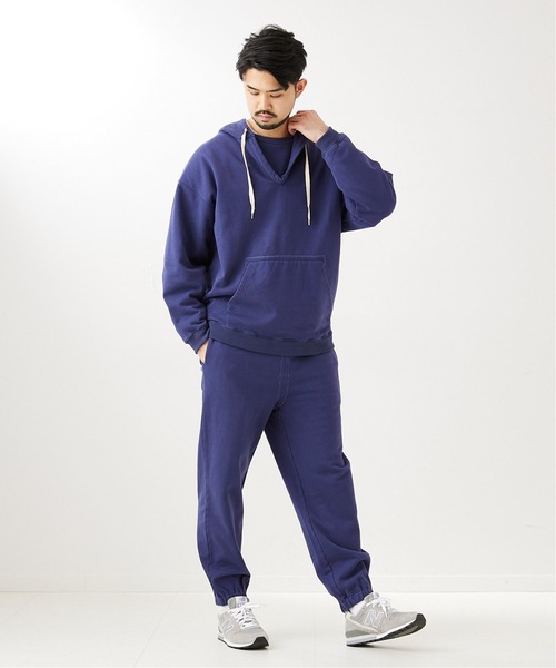 417 EDIFICE（フォーワンセブンエディフィス）の「【fosterr / フォスター】アスレティックリブパンツ（スウェットパンツ・メンズ・ネイビー/アイボリー/ブラック系その他・MEDIUM/LARGE）」の11枚目の写真