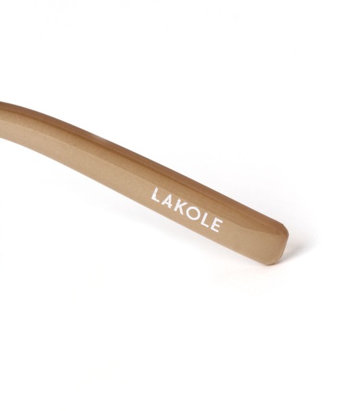 LAKOLE（ラコレ）の「オーバルフレームサングラス / 272991（サングラス・レディース・ブラック/グレー/オフホワイト/ライトブラウン/ブラウン・FREE）」の8枚目の写真