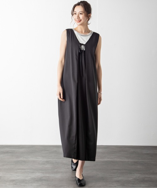 MILLION CARATS（ミリオンカラッツ）の「【ReBasic】2WAYジャンスカ（スカート・レディース・ブラック/ベージュ/ライトグリーン・FREE）」の7枚目の写真