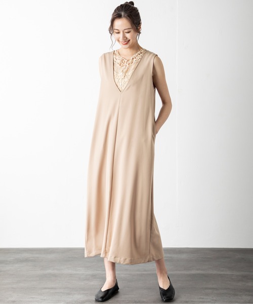 MILLION CARATS（ミリオンカラッツ）の「【ReBasic】2WAYジャンスカ（スカート・レディース・ブラック/ベージュ/ライトグリーン・FREE）」の13枚目の写真