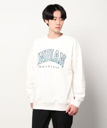 INDIAN（インディアン）の「■INDIAN■サテンロゴ オーバーサイズトレーナー（スウェット）」