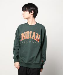 INDIAN（インディアン）の「■INDIAN■サテンロゴ オーバーサイズトレーナー（スウェット）」