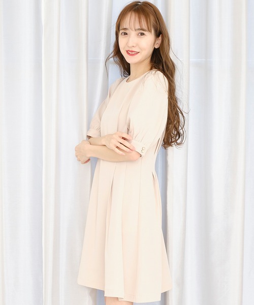 TITTY&CO.（ティティーアンドコー）の「レースケープレイヤードワンピース（ワンピース・レディース・ライトブルー/ブラック/ベージュ・SMALL/MEDIUM）」の13枚目の写真