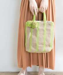 F by ROSSO | beej　インドメイドジュートカゴバッグ(かごバッグ)