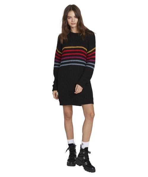 セール ブランド古着 ニットワンピース ワンピース Volcom ボルコム のファッション通販 Zozoused