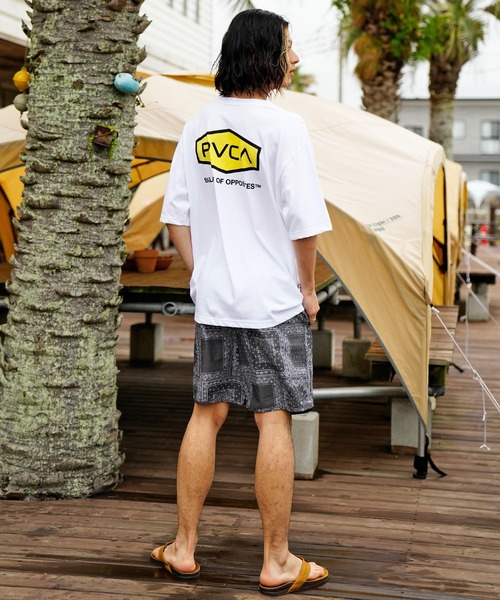 RVCA(ルーカ)の「RVCA/ルーカ ビッグシルエット バックプリントTシャツ BC041-306(Tシャツ/カットソー・メンズ・ブラック/ブラウン/ホワイト・L/S/M)」の12枚目の写真