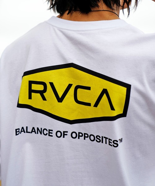 RVCA(ルーカ)の「RVCA/ルーカ ビッグシルエット バックプリントTシャツ BC041-306(Tシャツ/カットソー・メンズ・ブラック/ブラウン/ホワイト・L/S/M)」の8枚目の写真