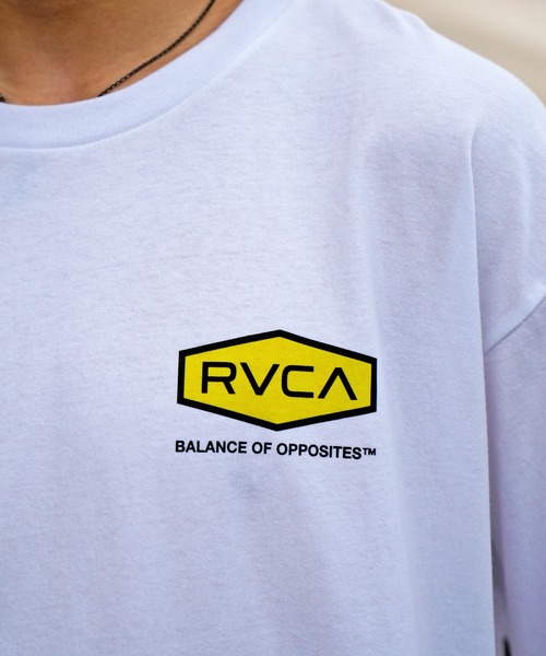 RVCA(ルーカ)の「RVCA/ルーカ ビッグシルエット バックプリントTシャツ BC041-306(Tシャツ/カットソー・メンズ・ブラック/ブラウン/ホワイト・L/S/M)」の5枚目の写真