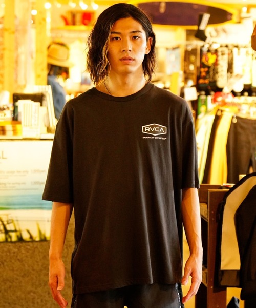 RVCA(ルーカ)の「RVCA/ルーカ ビッグシルエット バックプリントTシャツ BC041-306(Tシャツ/カットソー・メンズ・ブラック/ブラウン/ホワイト・L/S/M)」の13枚目の写真
