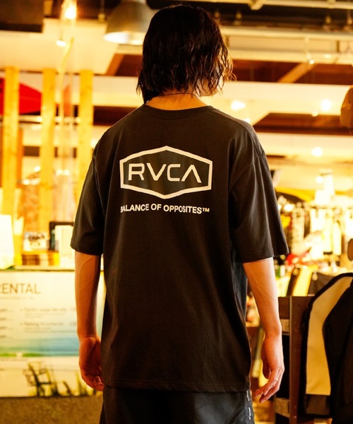 RVCA(ルーカ)の「RVCA/ルーカ ビッグシルエット バックプリントTシャツ BC041-306(Tシャツ/カットソー・メンズ・ブラック/ブラウン/ホワイト・L/S/M)」の17枚目の写真