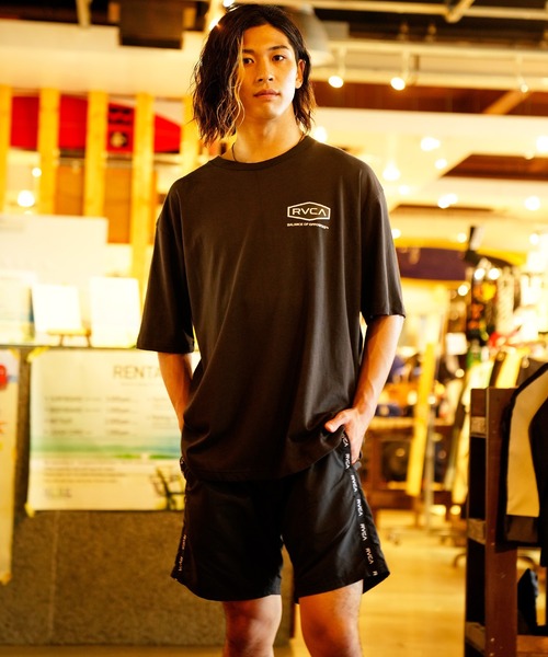 RVCA(ルーカ)の「RVCA/ルーカ ビッグシルエット バックプリントTシャツ BC041-306(Tシャツ/カットソー・メンズ・ブラック/ブラウン/ホワイト・L/S/M)」の15枚目の写真