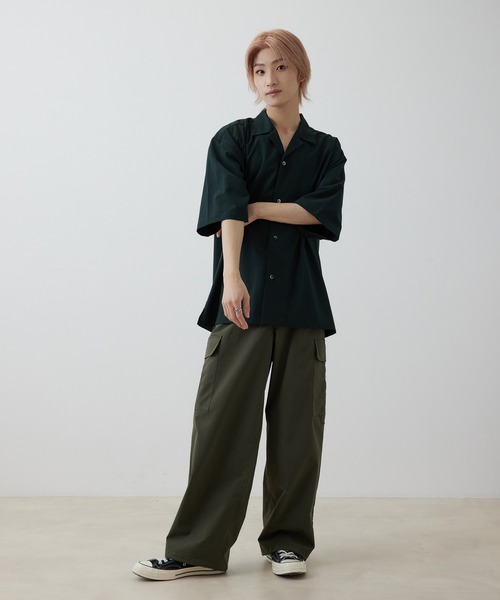 JUNRED（ジュンレッド）の「ライトバギーミリタリーカーゴパンツ（カーゴパンツ・メンズ・ネイビー/カーキ/ホワイト系その他・S/M/L）」の8枚目の写真