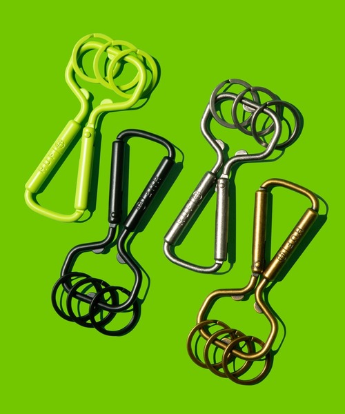 HUF（ハフ）の「BOTTLE OPENER CARABINER / HUF キーホルダー カラビナ（キーケース/キーアクセサリー・メンズ・シルバー/ゴールド/ブラック/グリーン系その他・O/S/000）」の7枚目の写真