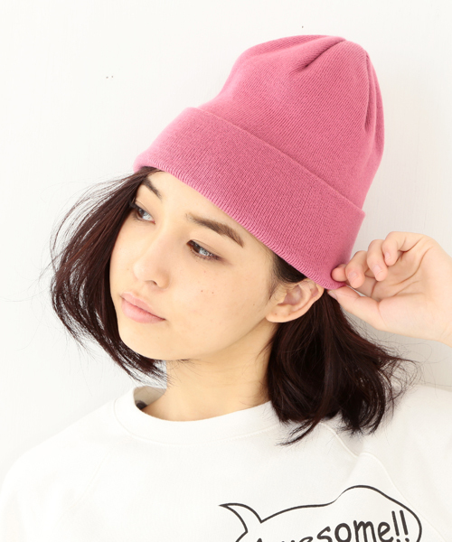 LEUCHTFEUER(ロイフトフォイヤー)の「LEUCHTFEUER / ワッチキャップ 15SS(ニットキャップ/ビーニー・レディース・ナチュラル/レッド系その他/オリーブ/ネイビー・ONE SIZE)」の1枚目の写真