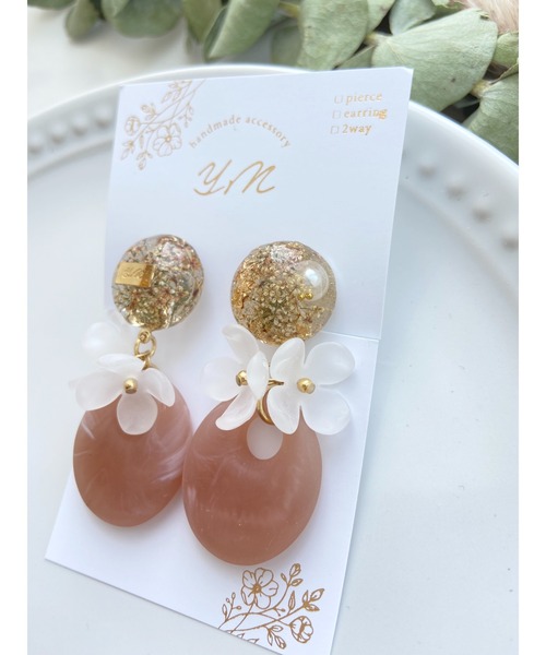 tone（トーン）の「【YM】お花いっぱい×ピンクチャーム(MA)（チャーム・レディース・ピンク・FREE）」の3枚目の写真