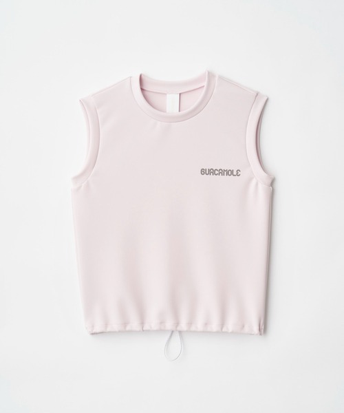 GUACAMOLE(ガカモレ)の「FUNCTIONAL SLEEVELESS TOP(ラッシュガード・レディース・ホワイト/ブラック/ピンク・M)」の10枚目の写真
