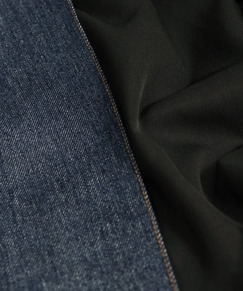 &g'aime（アンジェム）の「【&g’aime】デニムレイヤードワンピース（ワンピース・レディース・ブラック/グレイッシュベージュ/ネイビー・FREE）」の15枚目の写真