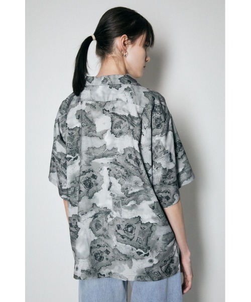 MOUSSY（マウジー）の「GLOBE シャツ（シャツ/ブラウス）」 - WEAR 