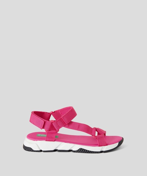 BENETTON (UNITED COLORS OF BENETTON)(ベネトンユナイテッドカラーズオブベネトン)の「キッズスポーティアンクルストラップサンダルB(サンダル・キッズ・ブラック/ピンク・32/34/36/31/33/35/30)」の9枚目の写真