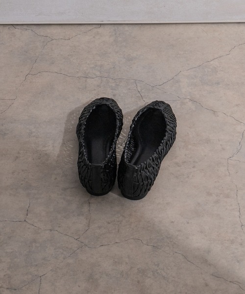 mio notis（ミオノティス）の「メッシュパンプス（パンプス・レディース・ブラック/ベージュ/ホワイト・38/39/36/37）」の8枚目の写真