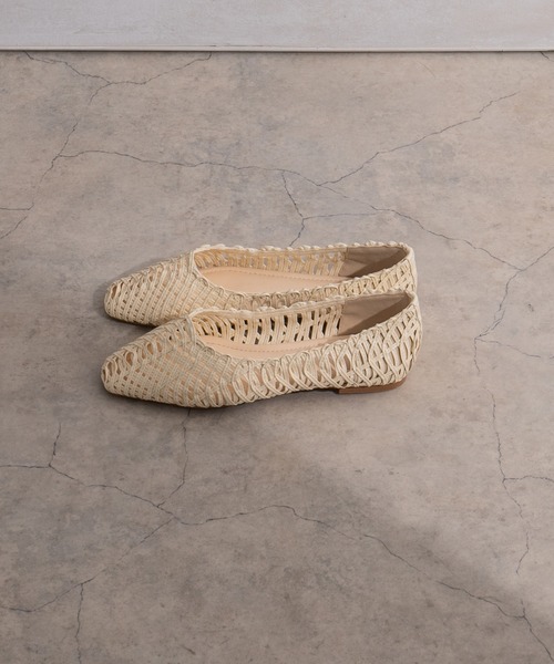 mio notis（ミオノティス）の「メッシュパンプス（パンプス・レディース・ブラック/ベージュ/ホワイト・38/39/36/37）」の5枚目の写真