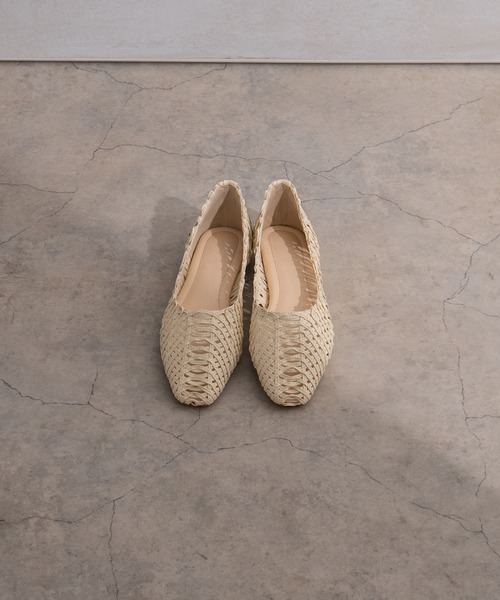 mio notis（ミオノティス）の「メッシュパンプス（パンプス・レディース・ブラック/ベージュ/ホワイト・38/39/36/37）」の4枚目の写真