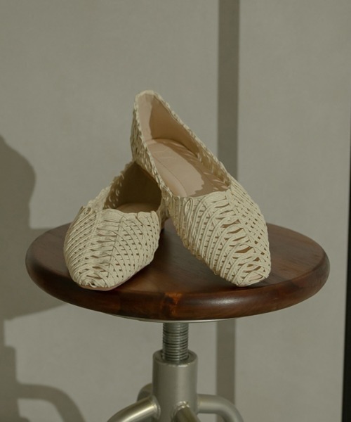 mio notis（ミオノティス）の「メッシュパンプス（パンプス・レディース・ブラック/ベージュ/ホワイト・38/39/36/37）」の14枚目の写真