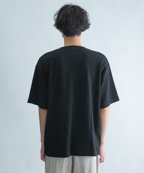 FORK&SPOON（フォークアンドスプーン）の「FORK&SPOON　カノコヘンリーネックTシャツ（Tシャツ/カットソー・メンズ・ブラック/ブラウン・5/4）」の17枚目の写真