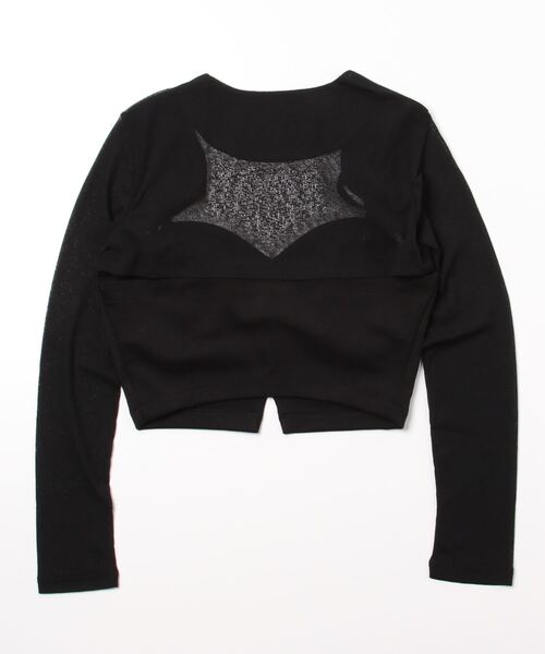 oddoneout(オッドワンアウト)の「A'GEM/9 × .kom『ODD ONE OUT/オッドワンアウト』Slit top&layerd bolero/レイヤードスリットトップ&ボレロ SET(カーディガン/ボレロ・レディース・ブラック・FREE)」の9枚目の写真