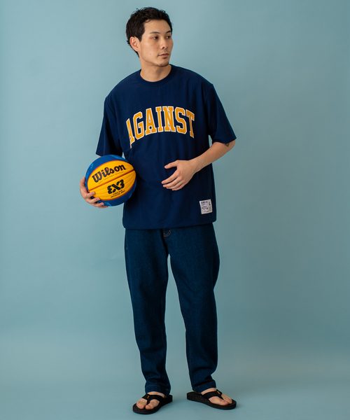 B.C STOCK(ベーセーストック)の「【3x3.EXE】 REVERSIBLE-T(Tシャツ/カットソー・メンズ・ホワイト/ネイビー/ブルー系その他・MEDIUM/LARGE/X-LARGE)」の8枚目の写真
