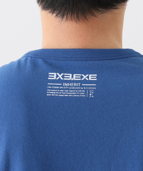 B.C STOCK(ベーセーストック)の「【3x3.EXE】 REVERSIBLE-T(Tシャツ/カットソー・メンズ・ホワイト/ネイビー/ブルー系その他・MEDIUM/LARGE/X-LARGE)」の22枚目の写真