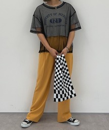 kutir | チュールシアーTシャツ(Tシャツ/カットソー)