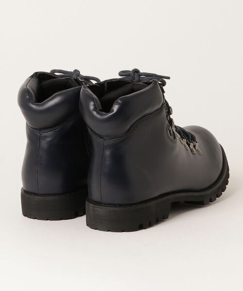 hardcover（ハードカバー）の「『hardcover』サイドzip トレッキングBOOTS（ブーツ・メンズ・ネイビー/ブラウン・SMALL/MEDIUM）」の4枚目の写真