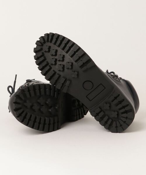 hardcover（ハードカバー）の「『hardcover』サイドzip トレッキングBOOTS（ブーツ・メンズ・ネイビー/ブラウン・SMALL/MEDIUM）」の3枚目の写真