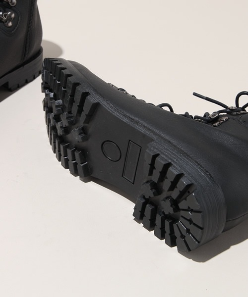 hardcover（ハードカバー）の「『hardcover』サイドzip トレッキングBOOTS（ブーツ・メンズ・ネイビー/ブラウン・SMALL/MEDIUM）」の11枚目の写真