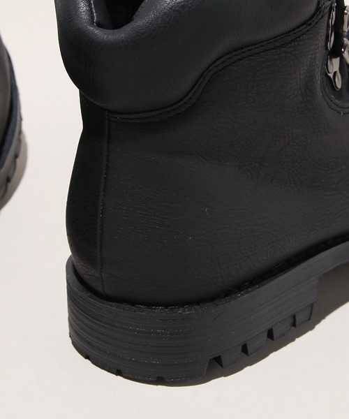 hardcover（ハードカバー）の「『hardcover』サイドzip トレッキングBOOTS（ブーツ・メンズ・ネイビー/ブラウン・SMALL/MEDIUM）」の13枚目の写真