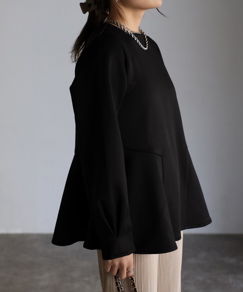 sakishimatokyo(サキシマトーキョー)の「切替チュニック(シャツ/ブラウス・レディース・グレイッシュベージュ/オフホワイト/ネイビー/ブラック・FREE)」の19枚目の写真