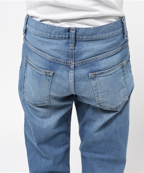 SHIPS（シップス）の「★★ユーズドウォッシュデニムテーパードパンツ◇（デニムパンツ・レディース・インディゴブルー・MEDIUM/SMALL/LARGE）」の14枚目の写真