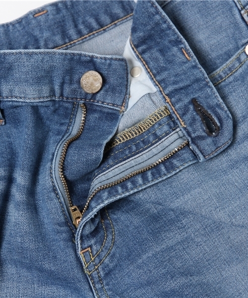 SHIPS（シップス）の「★★ユーズドウォッシュデニムテーパードパンツ◇（デニムパンツ・レディース・インディゴブルー・MEDIUM/SMALL/LARGE）」の5枚目の写真